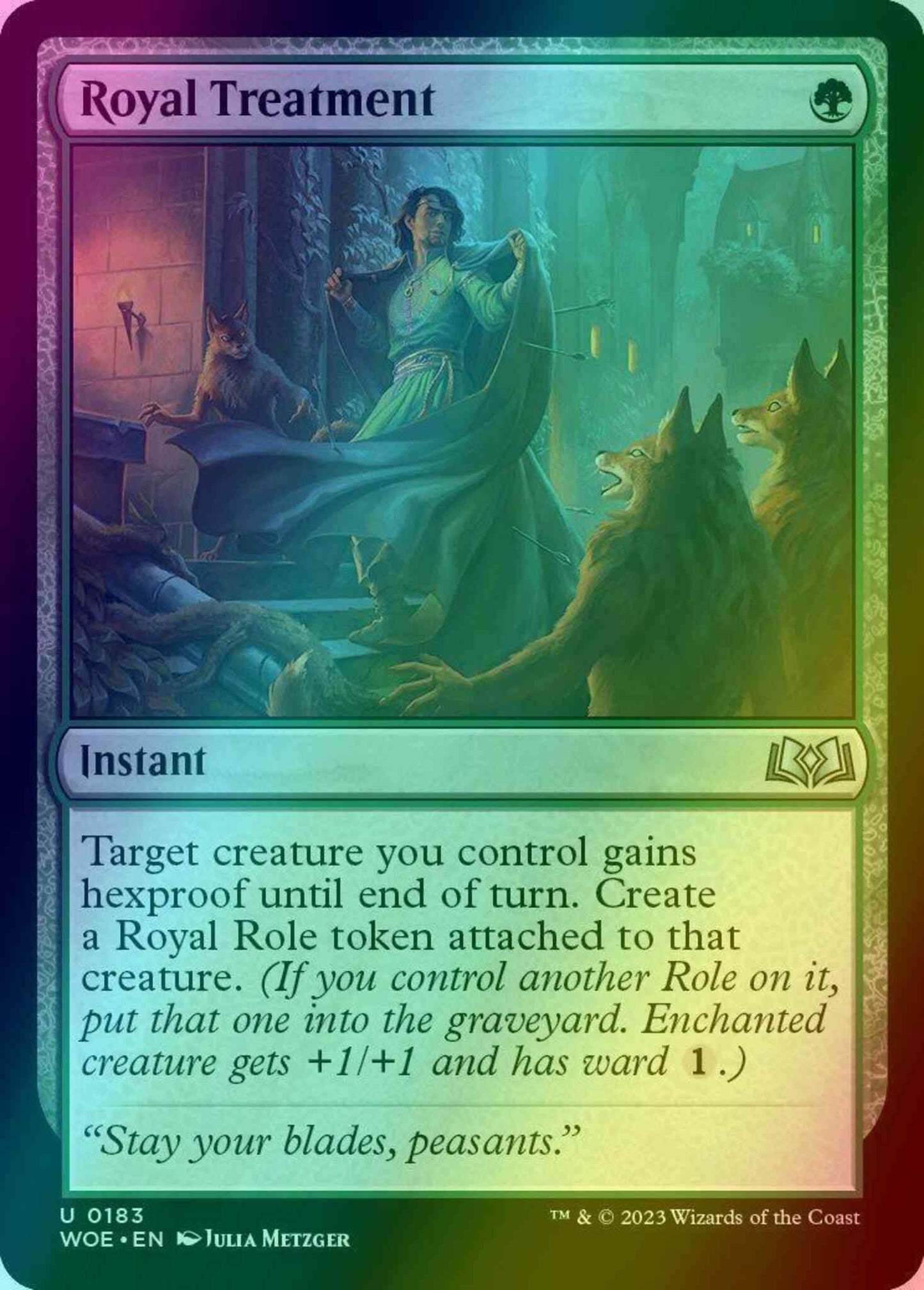 Royal Treatment [183] [Wilds of Eldraine] [Foil]