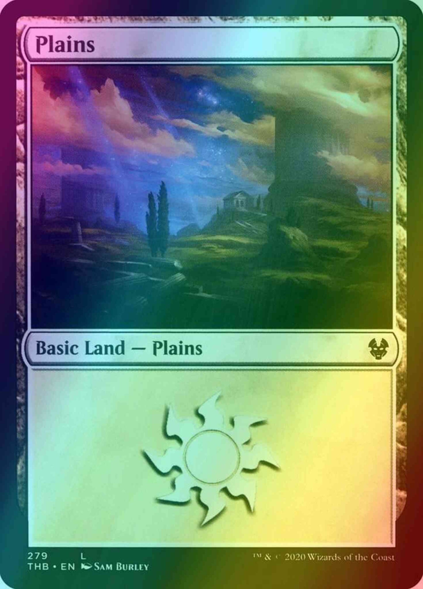 Plains [279] [Theros Beyond Death] [Foil]