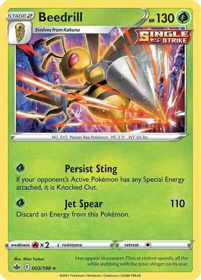 Beedrill - 003/198 - Rare Holo [swsh6-003] [Holo]