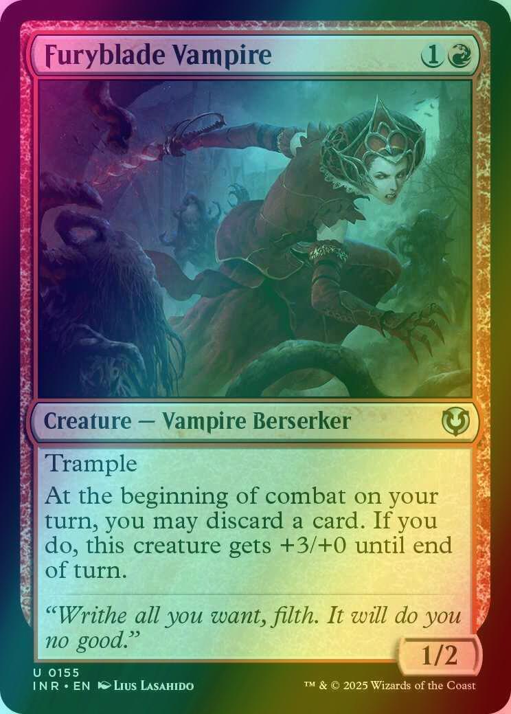 Furyblade Vampire [155] [Innistrad Remastered] [Foil]