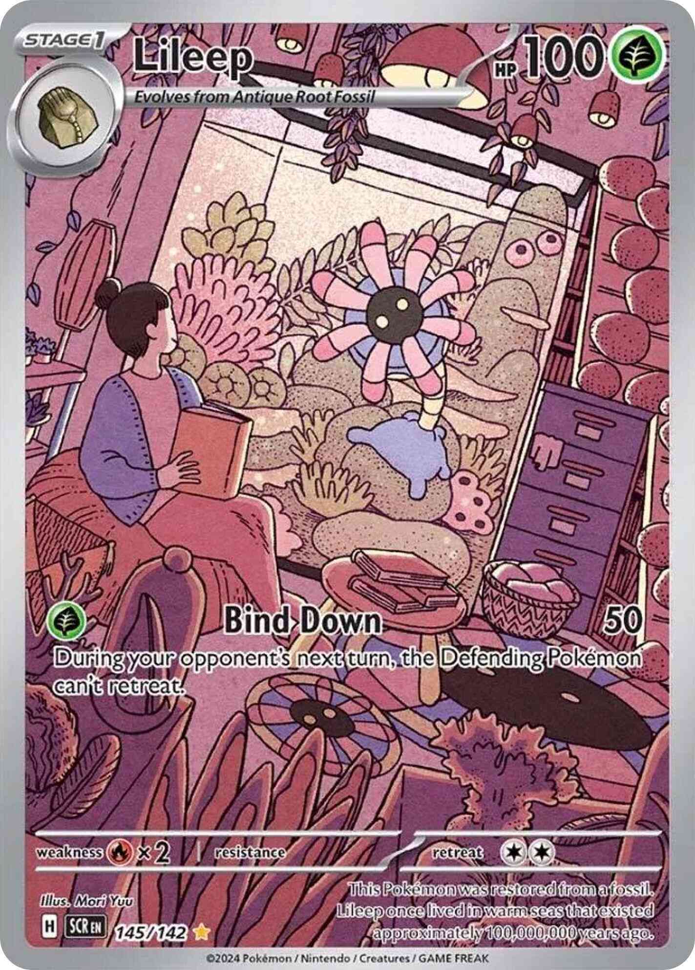 Lileep - 145/142 - Illustration Rare [sv07-145] [Ultra]