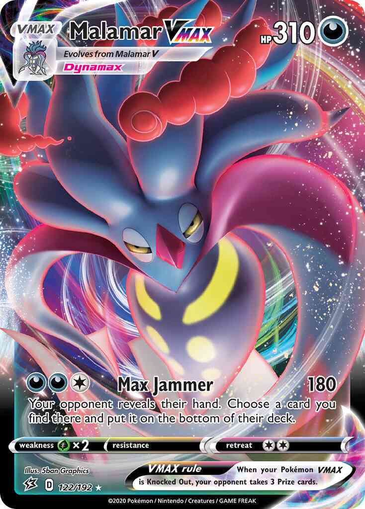 Malamar VMAX - 122/192 - Rare Ultra [swsh2-122] [Ultra]