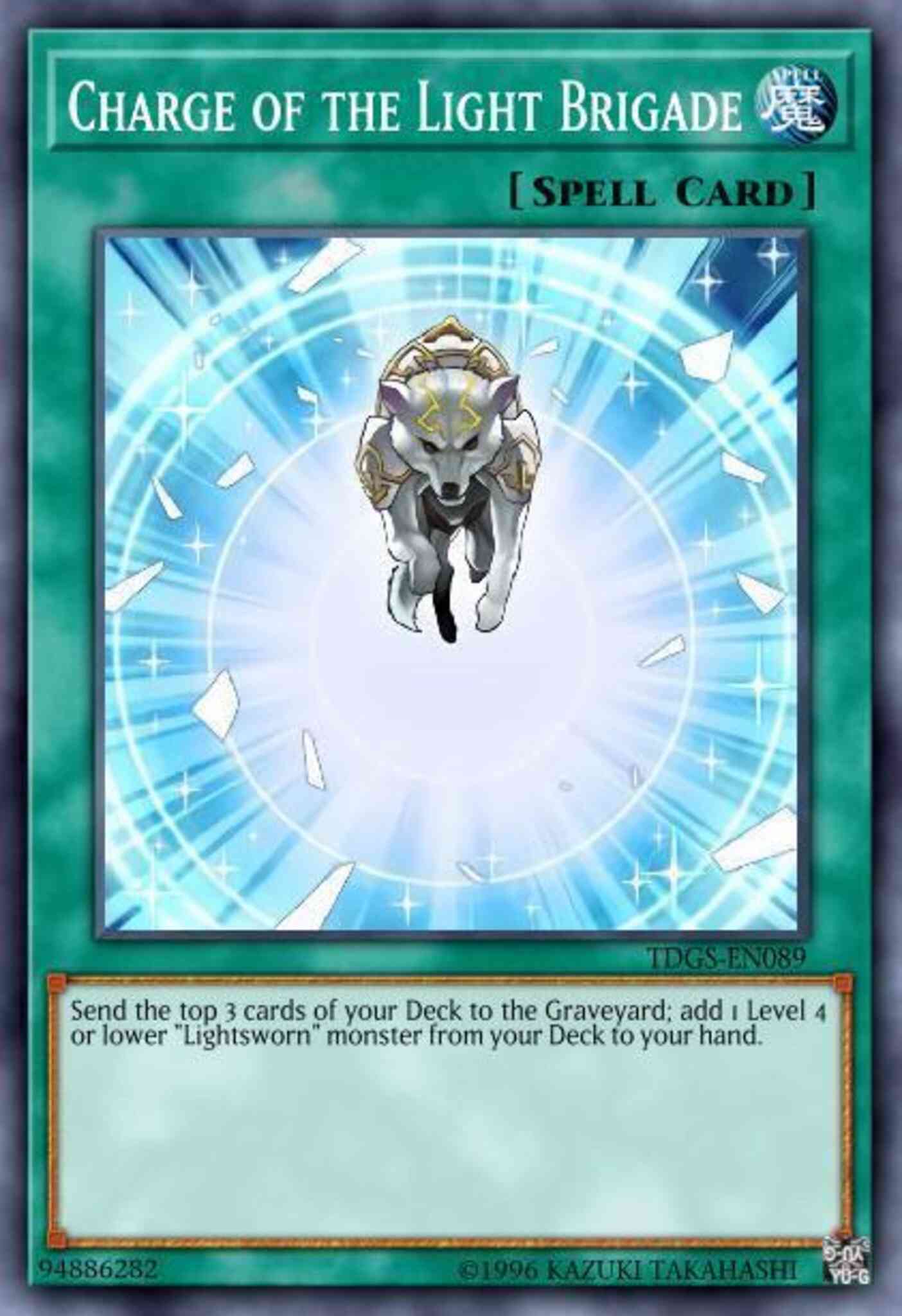 Charge of the Light Brigade - TDGS-EN089 - Secret Rare - Unlimited