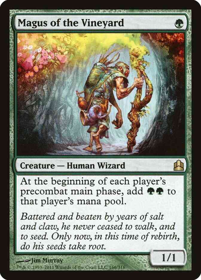Magus of the Vineyard [166] [Commander 2011] [Non-Foil]