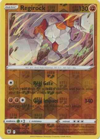 Regirock - 075/189 - Rare [swsh10-075] [Reverse Holo]