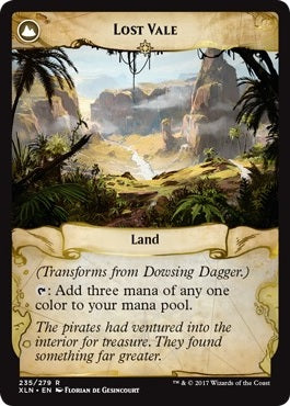 Dowsing Dagger // Lost Vale [235] [Ixalan] [Non-Foil]