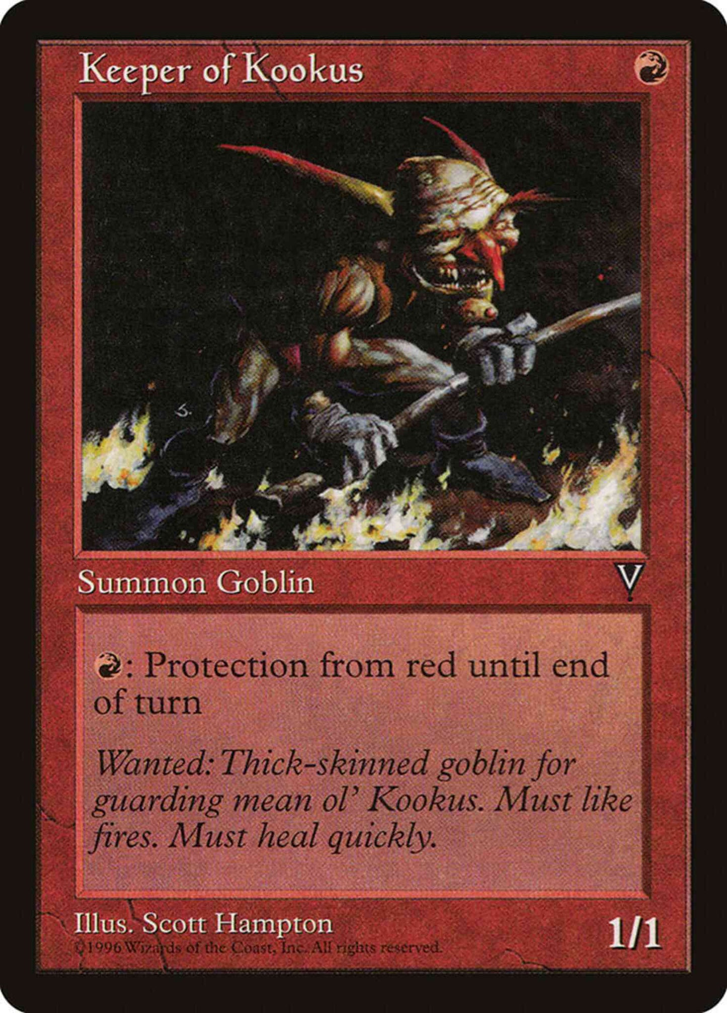Keeper of Kookus [85] [Visions] [Non-Foil]