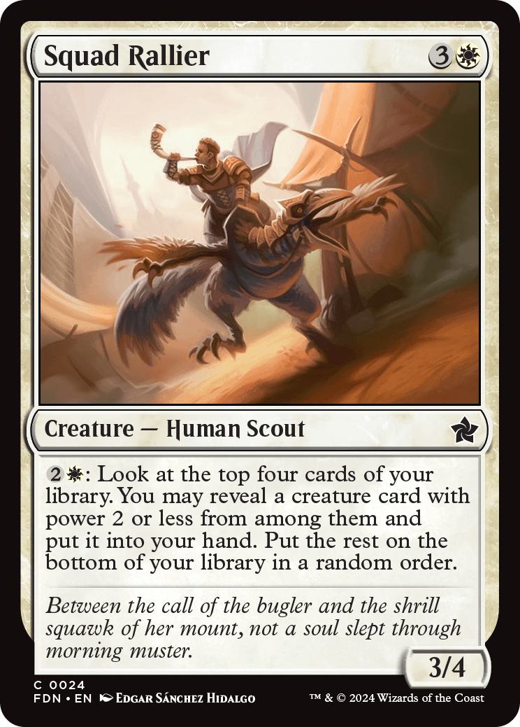 Squad Rallier [24] [Foundations] [Non-Foil]