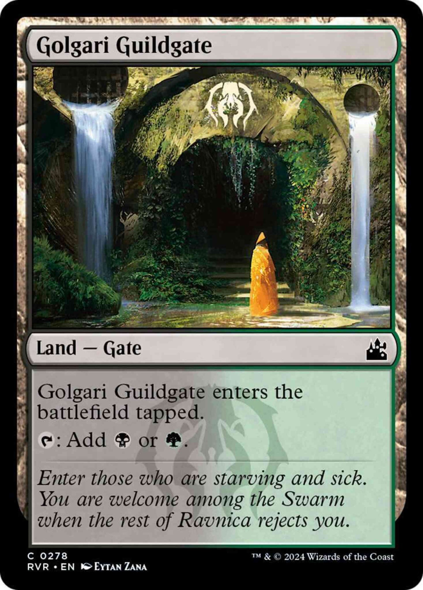 Golgari Guildgate [278] [Ravnica Remastered] [Non-Foil]