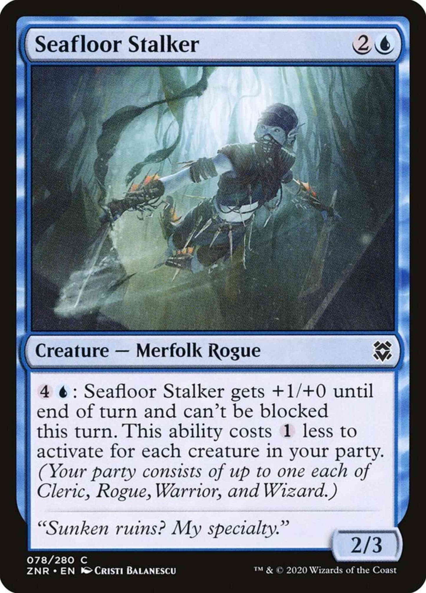 Seafloor Stalker [78] [Zendikar Rising] [Non-Foil]