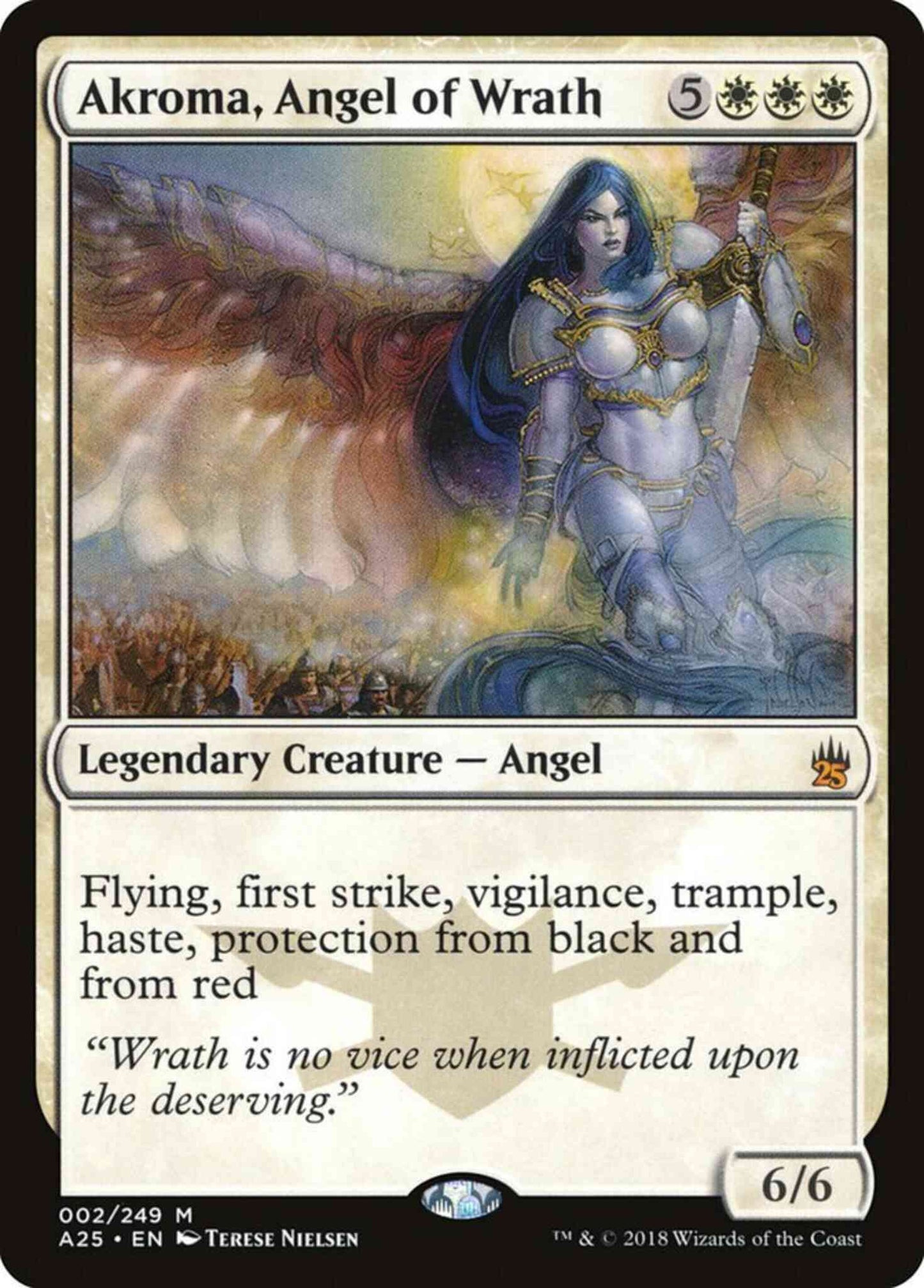 Akroma, Angel of Wrath [Masters 25] [Non-Foil]