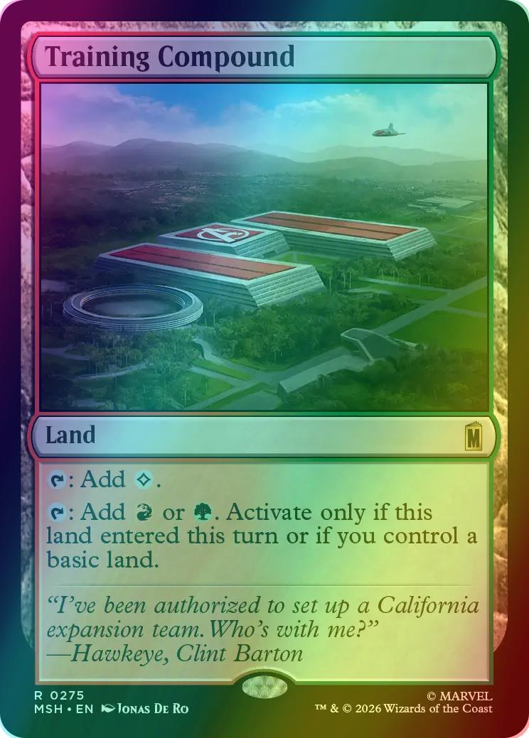 Training Compound [275] [Marvel Super Heroes] [Foil]