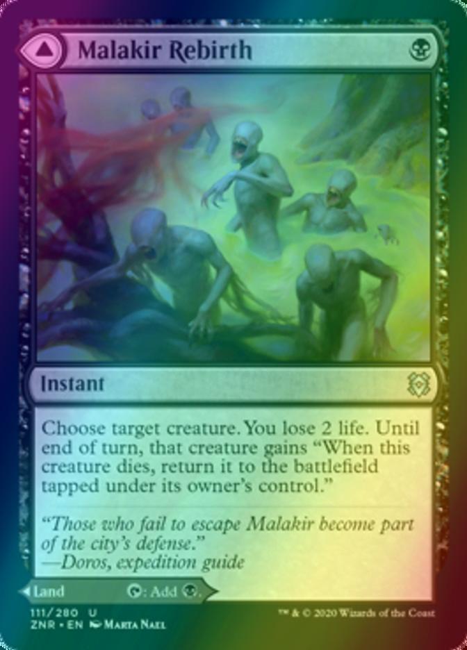 Malakir Rebirth // Malakir Mire [111] [Zendikar Rising] [Foil]