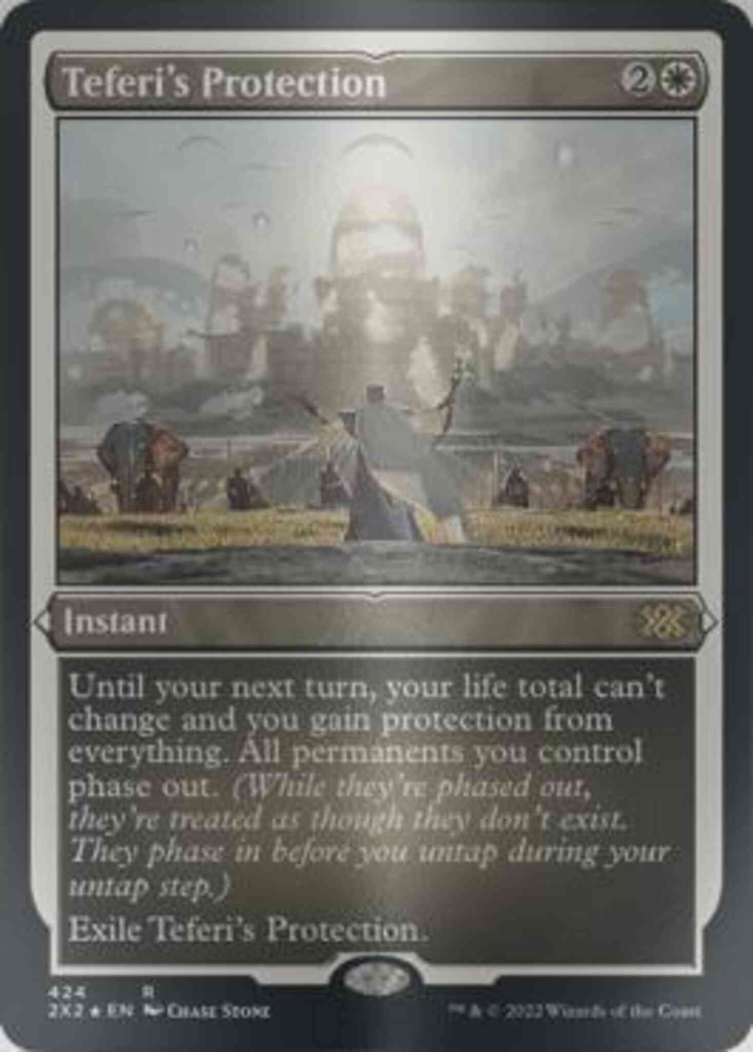 Teferi's Protection [424] [Double Masters 2022] [Etched Foil