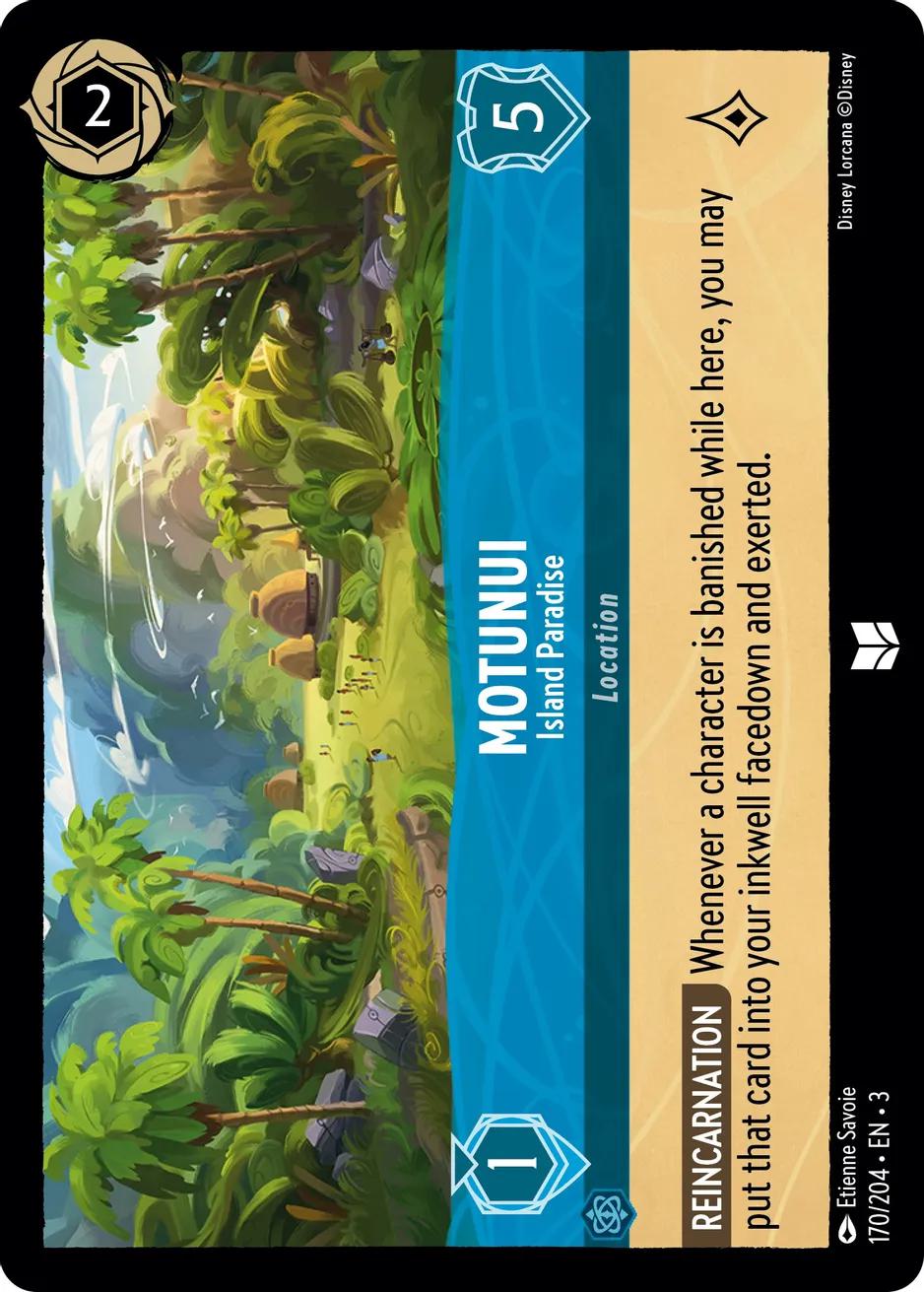 Motunui - Island Paradise - 170/204 [Into the Inklands] [Non-Foil]