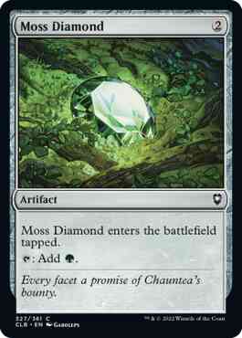 Moss Diamond [327] [Commander Legends: Battle for Baldur's Gate] [Non-Foil]