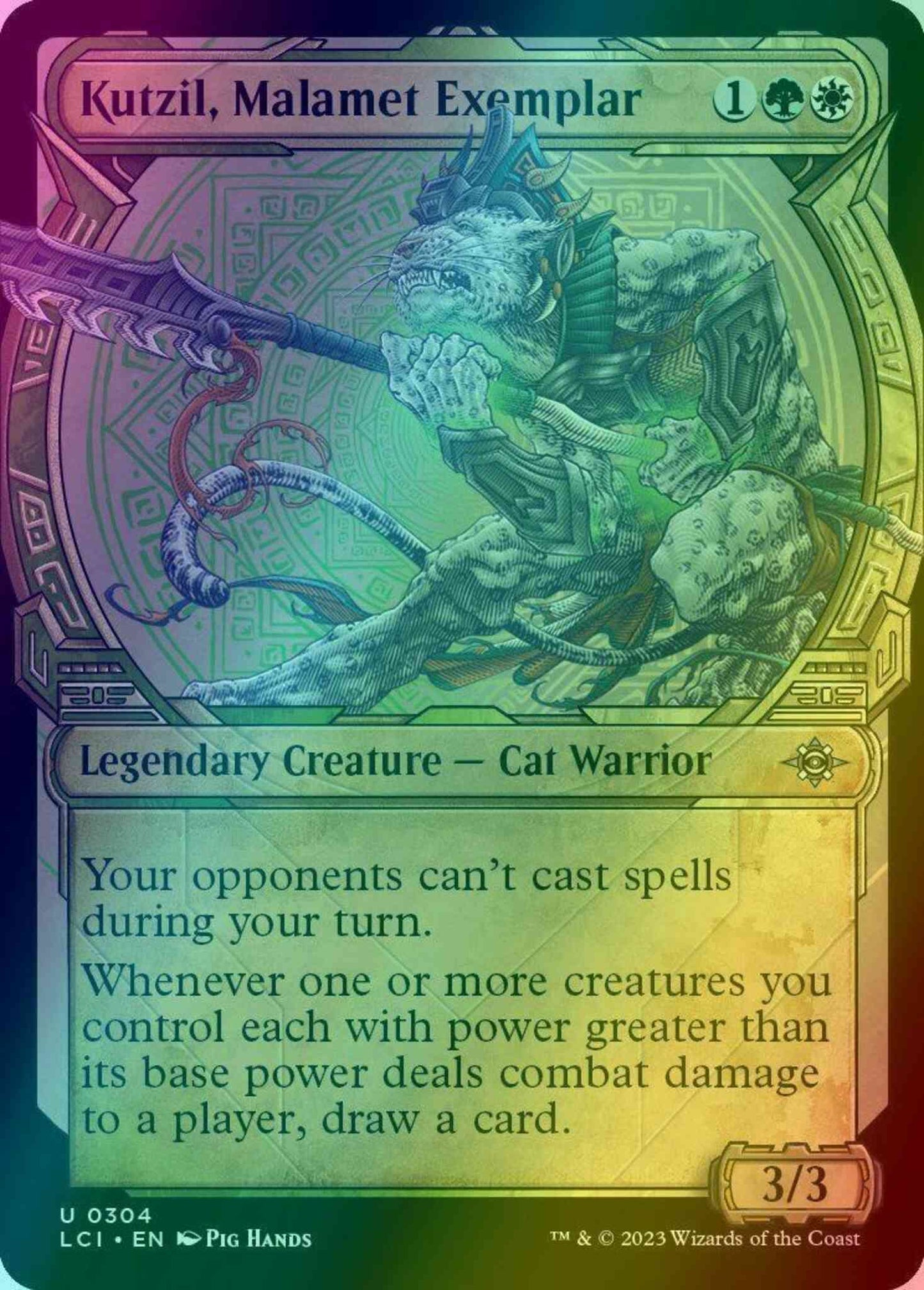 Kutzil, Malamet Exemplar [304] [Legends of Ixalan Showcase] [The Lost Caverns of Ixalan] [Foil]