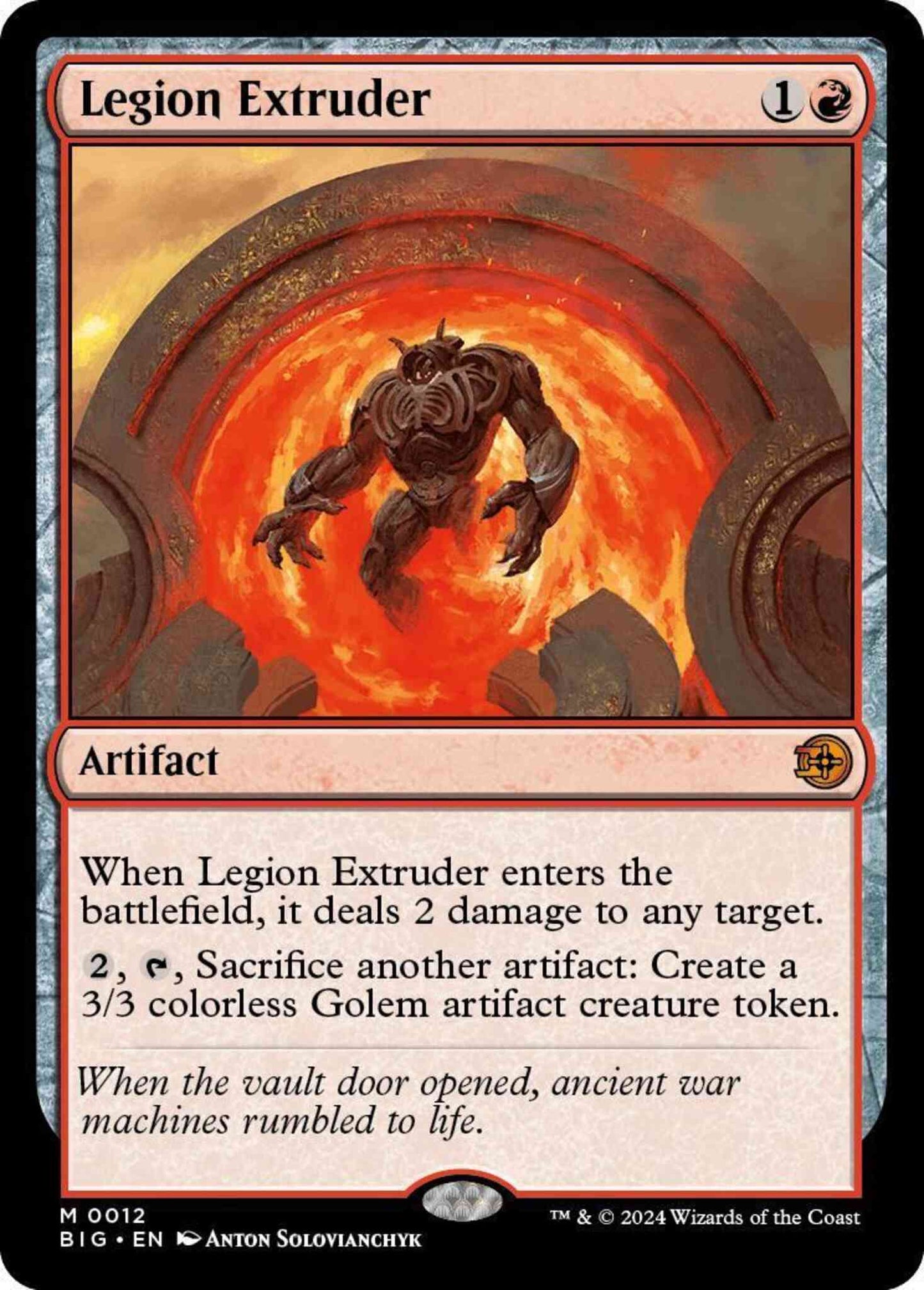 Legion Extruder [12] [The Big Score] [Non-Foil]