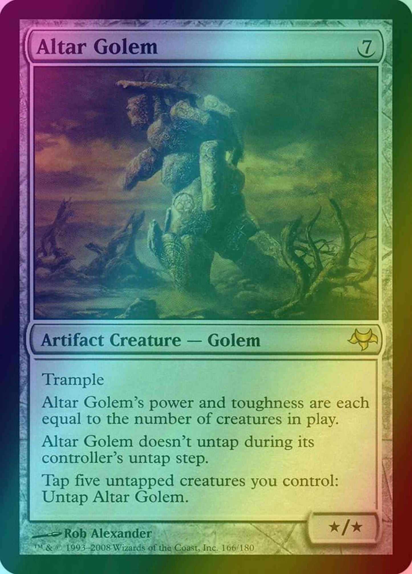 Altar Golem [166] [Eventide] [Foil]