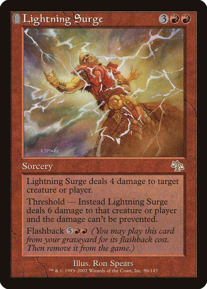 Lightning Surge [96] [Judgment] [Non-Foil]