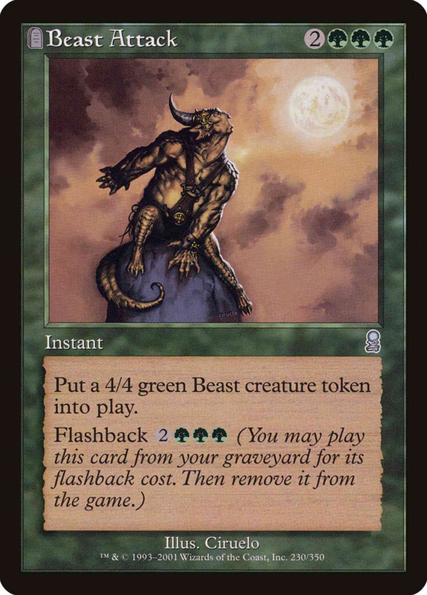 Beast Attack [230] [Odyssey] [Non-Foil]