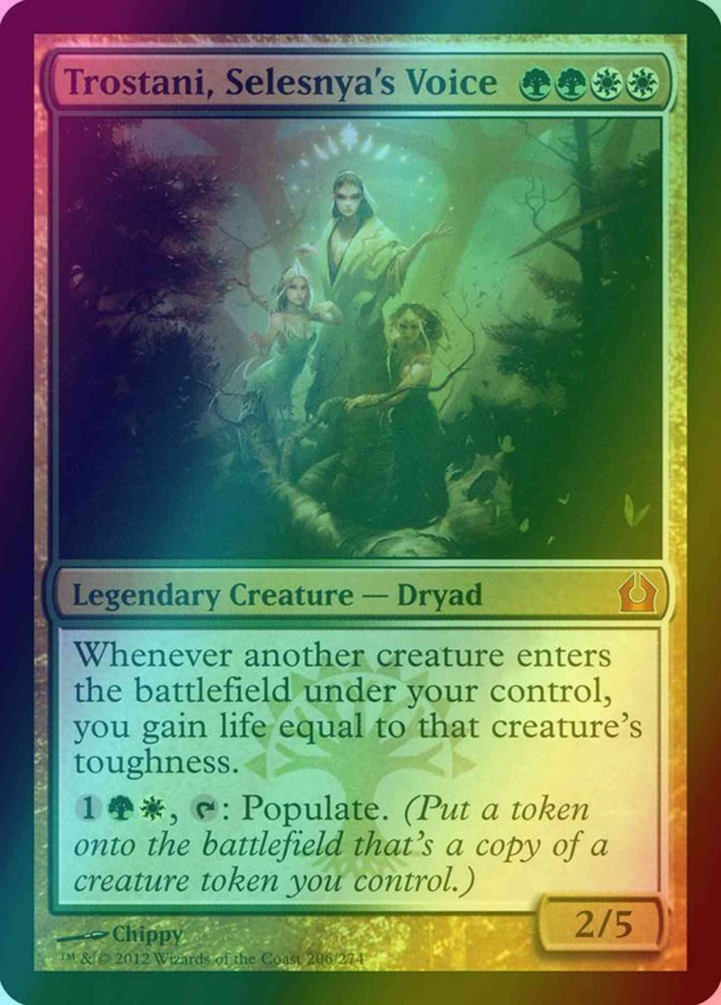 Trostani, Selesnya's Voice [206] [Return To Ravnica] [Foil]