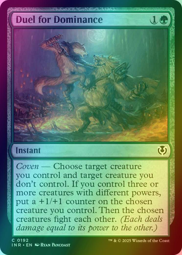 Duel for Dominance [192] [Innistrad Remastered] [Foil]