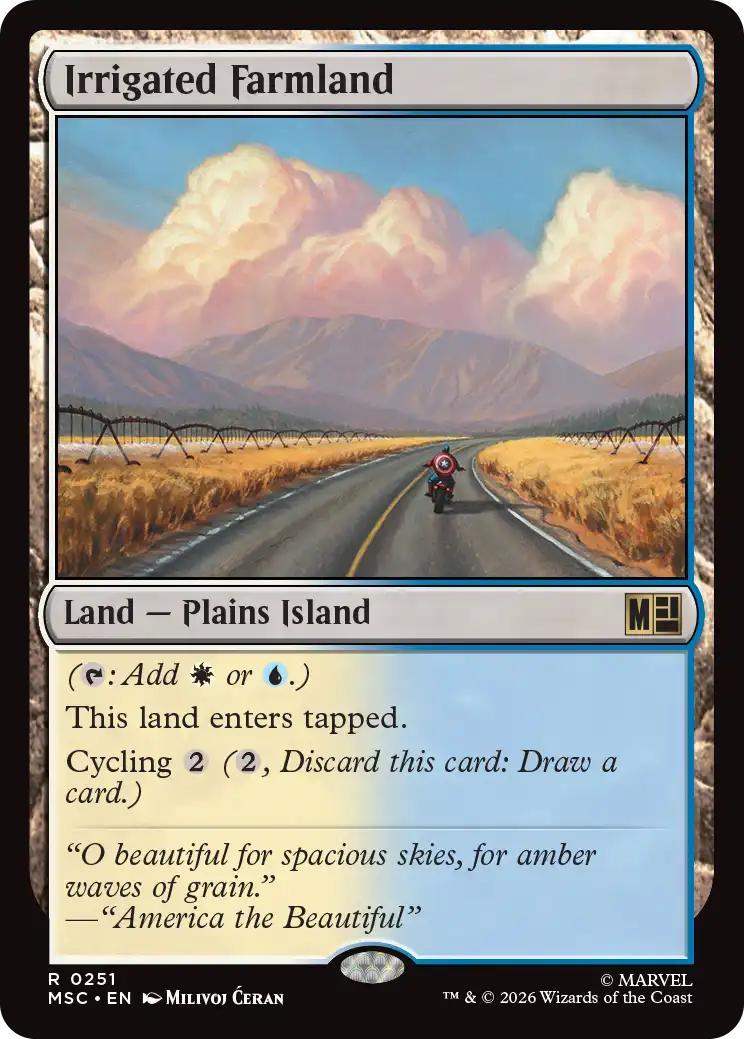 Irrigated Farmland [251] [Marvel Super Heroes: Commander] [Non-Foil]
