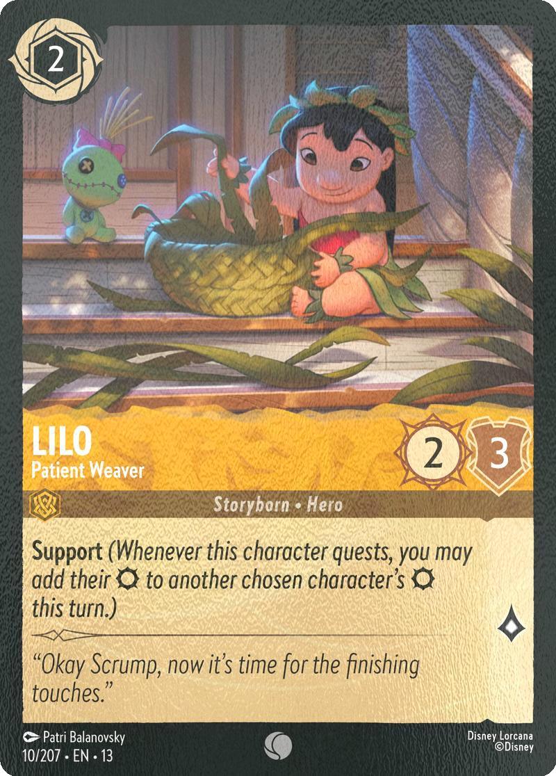 Lilo - Patient Weaver - 10/204 [Attack of the Vine!] [Cold Foil]