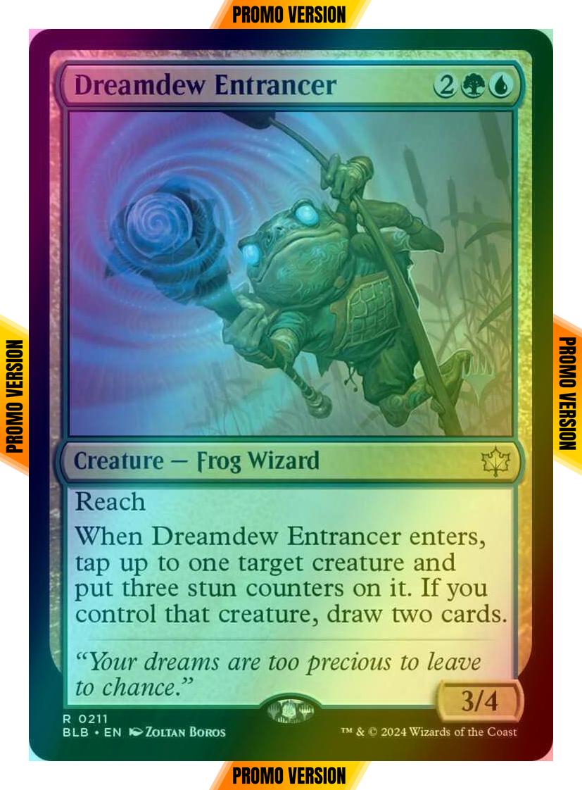 Dreamdew Entrancer [211p] [Promo Pack] [Bloomburrow: Promos] [Foil]