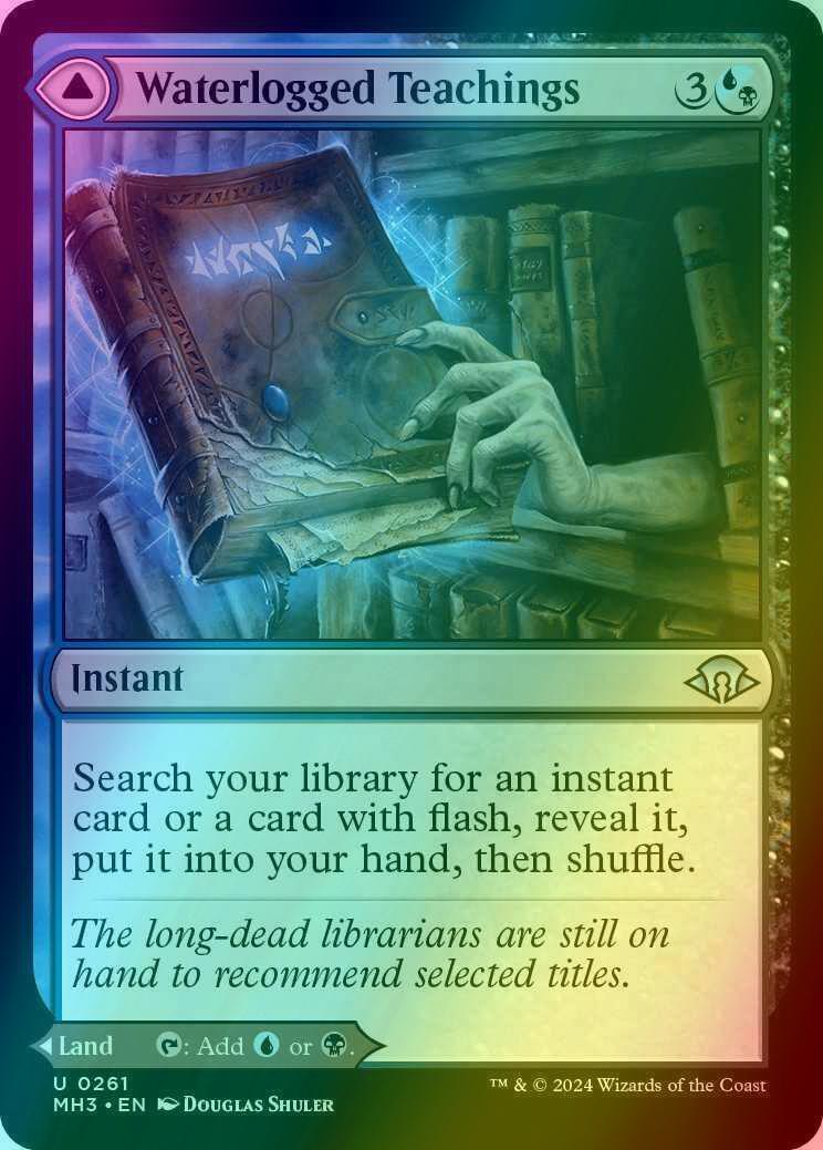Waterlogged Teachings // Inundated Archive [261] [Modern Horizons 3] [Foil]