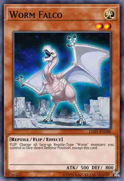 Worm Falco - GLD3-EN034 - Common - Limited