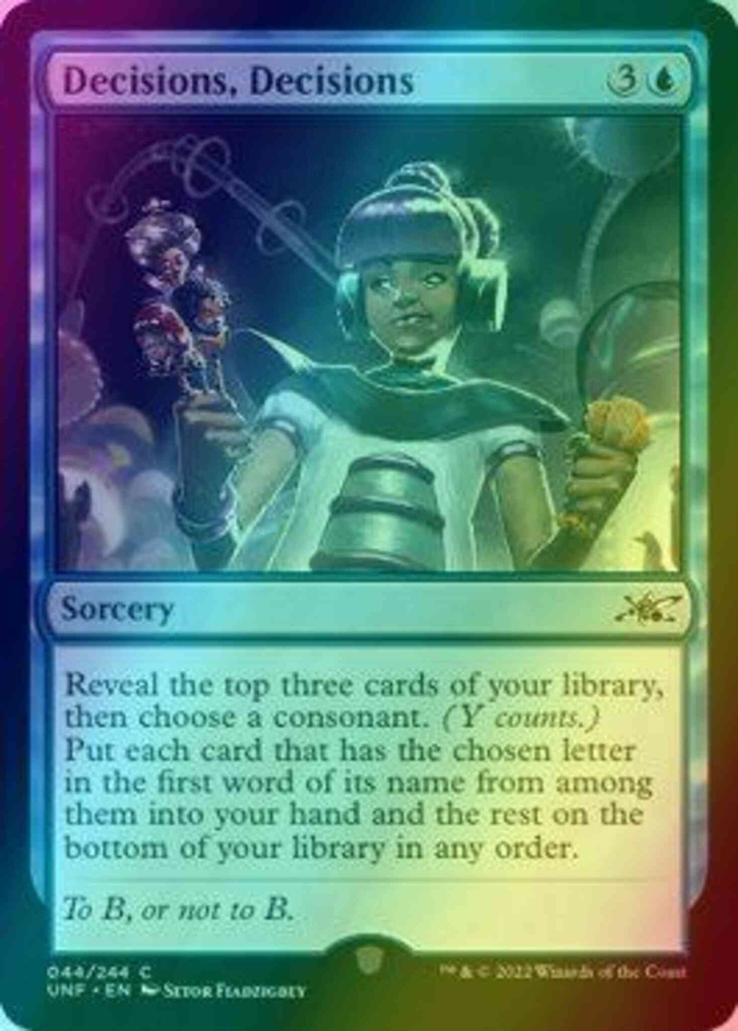 Decisions, Decisions [44] [Unfinity] [Foil]