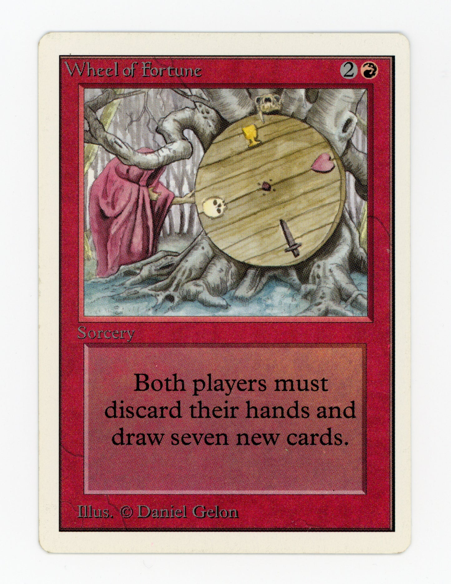 Wheel of Fortune — Damaged — ID 20037