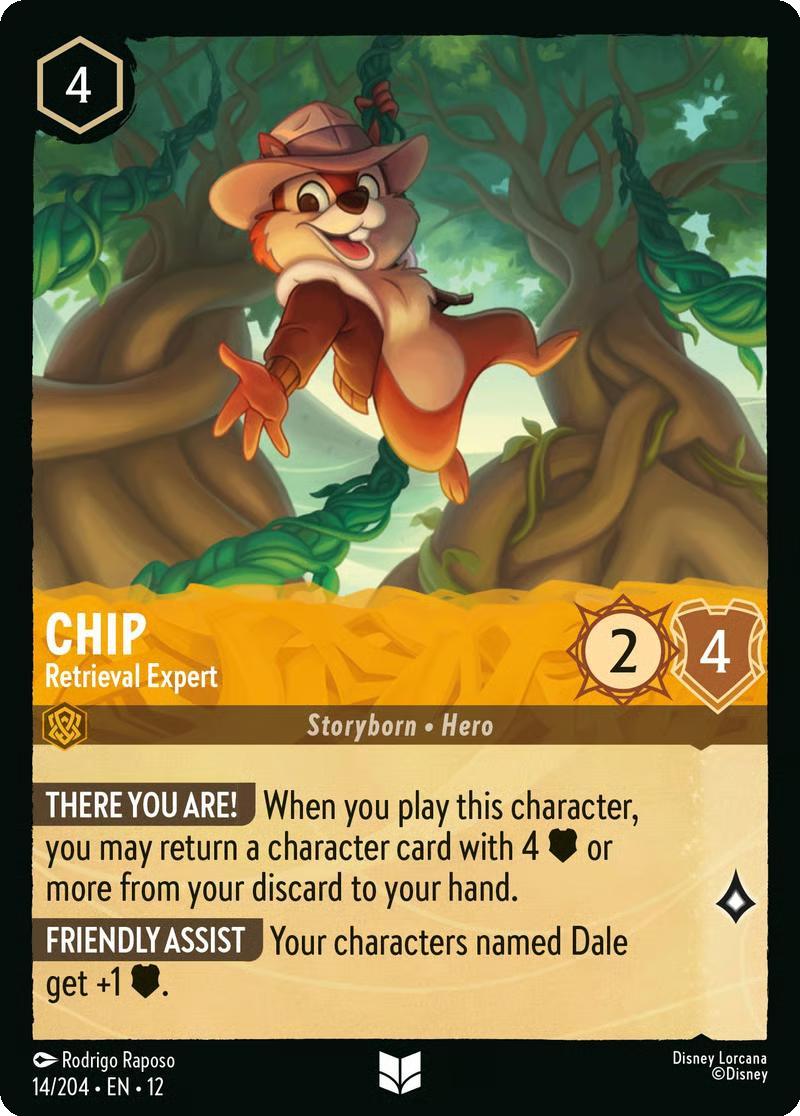 Chip - Retrieval Expert - 14/204 [Wilds Unknown] [Non-Foil]