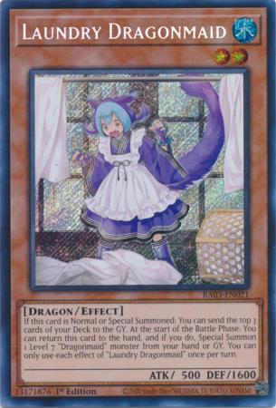 Laundry Dragonmaid - RA03-EN021 - Secret Rare - 1st Edition