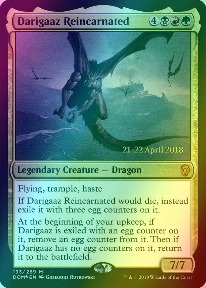 Darigaaz Reincarnated [193s] [Dominaria Promos] [Foil]