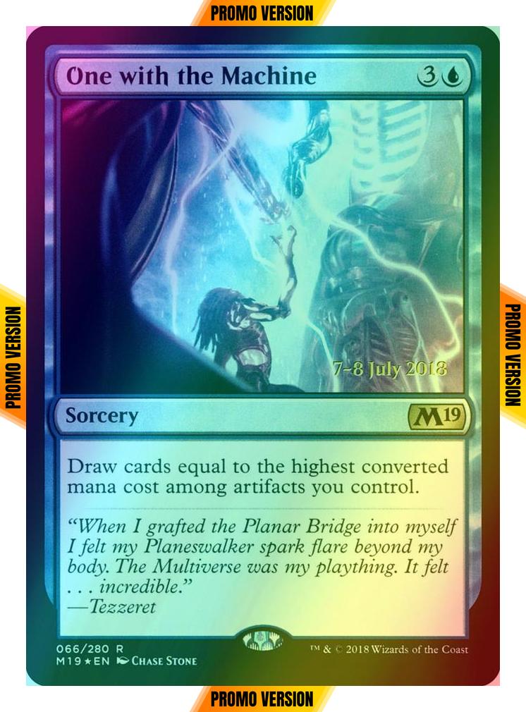 One with the Machine [66s] [Core Set 2019 Promos] [Foil]