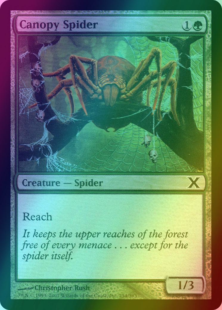Canopy Spider [254] [Tenth Edition] [Foil]