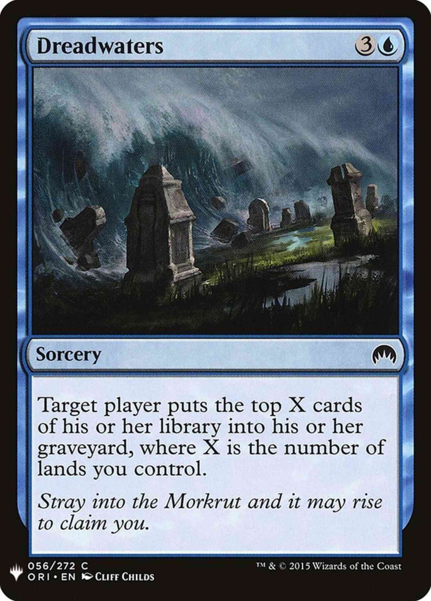 Dreadwaters [ORI-56] [The List] [Non-Foil]