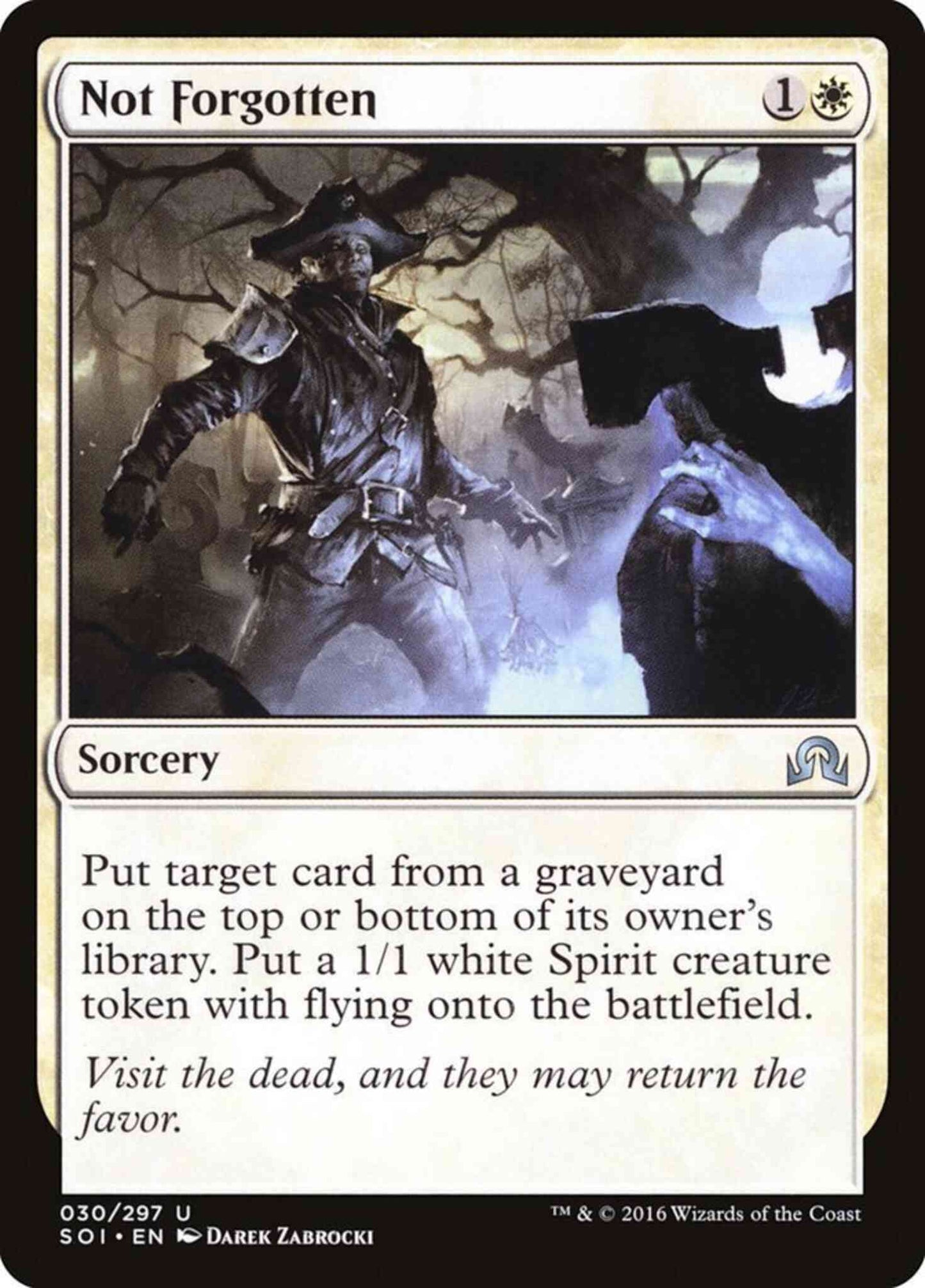 Not Forgotten [30] [Shadows over Innistrad] [Non-Foil]
