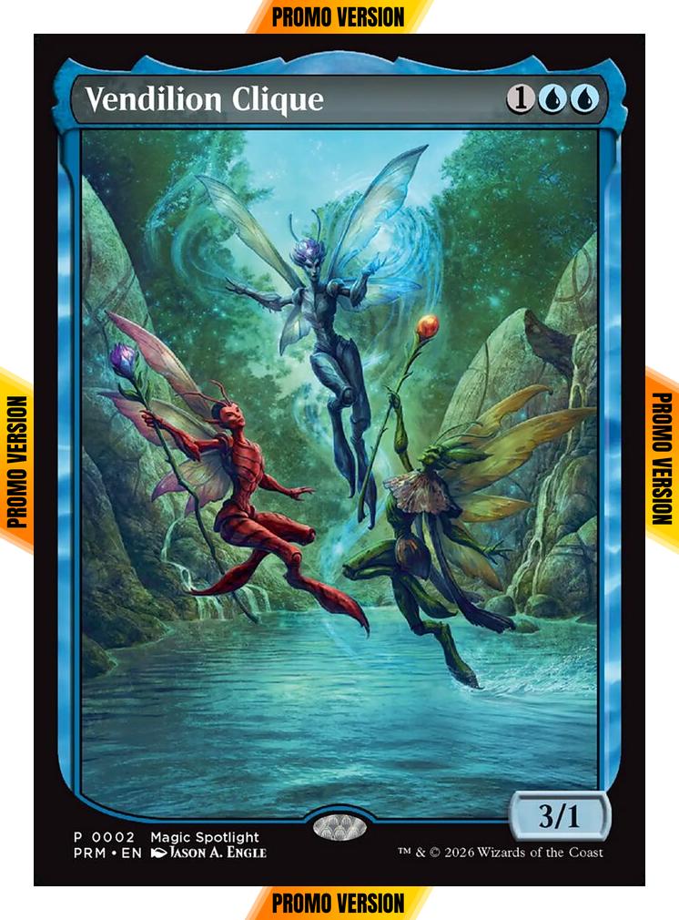 Vendilion Clique [8] [Textless] [PRM-0002] [Spotlight Series] [Non-Foil]