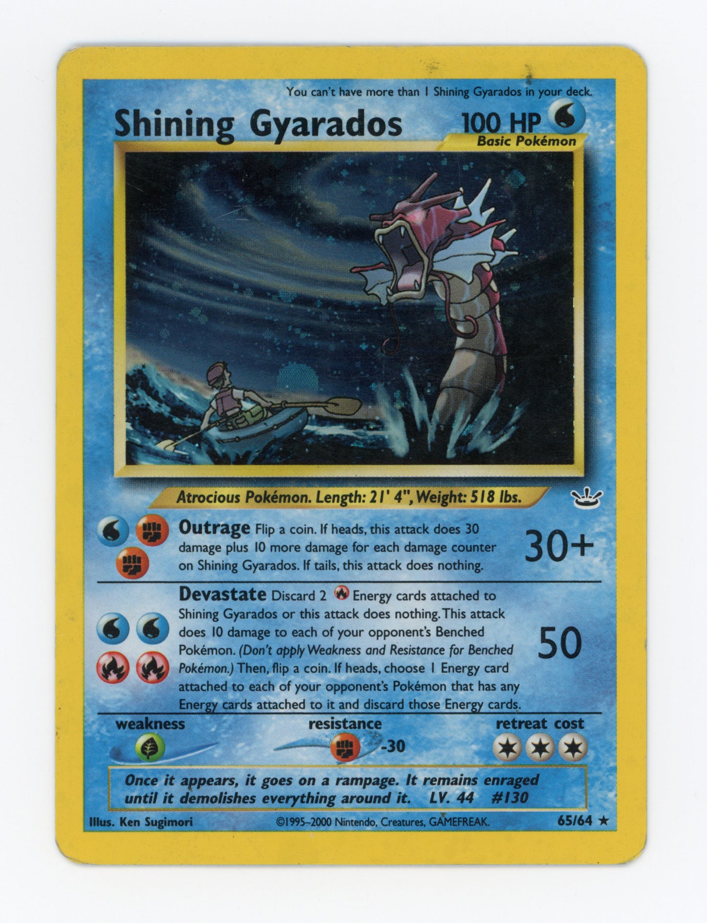 Shining Gyarados — Rare|Unlimited|Holo — ID 19404