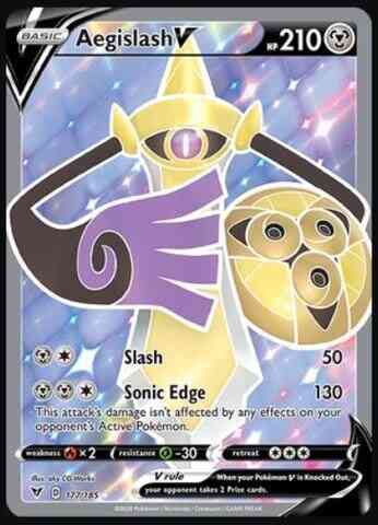 Aegislash V - 177/185 - Rare Ultra [swsh4-177] [Ultra]