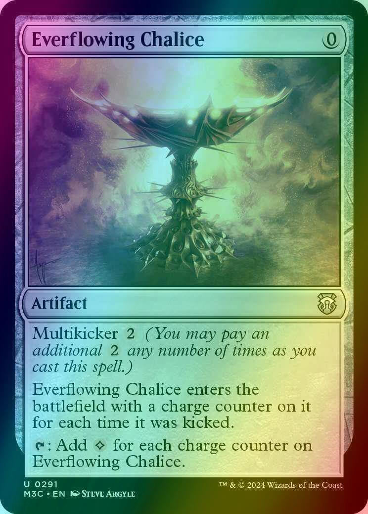 Everflowing Chalice [291] [Modern Horizons 3: Commander] [Ripple Foil]