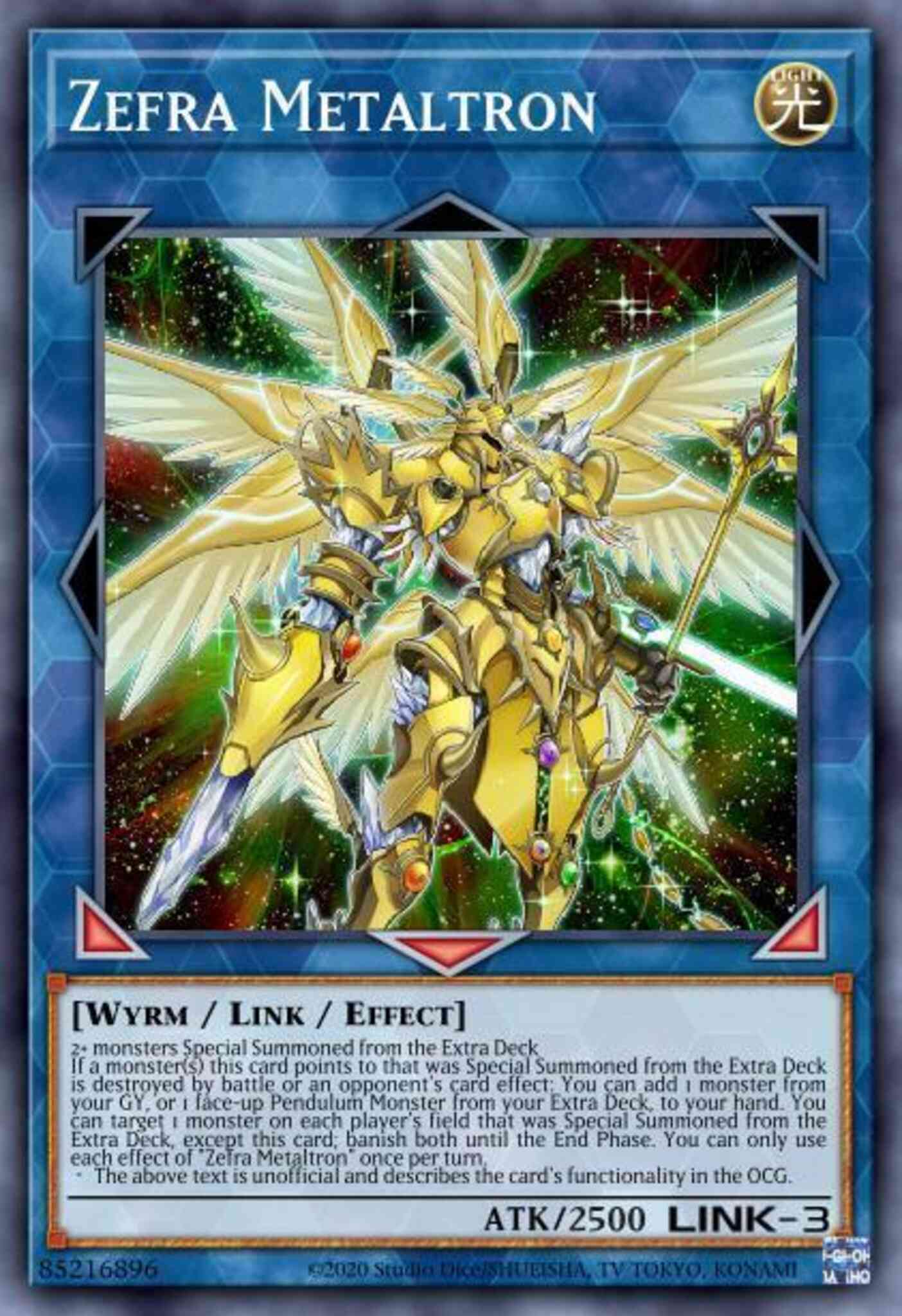 Zefra Metaltron - EXFO-EN097 - Super Rare - 1st Edition