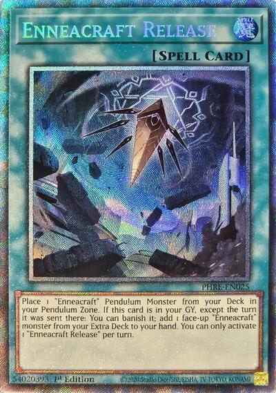 Enneacraft Release - PHRE-EN025 - Collector's Rare - 1st Edition