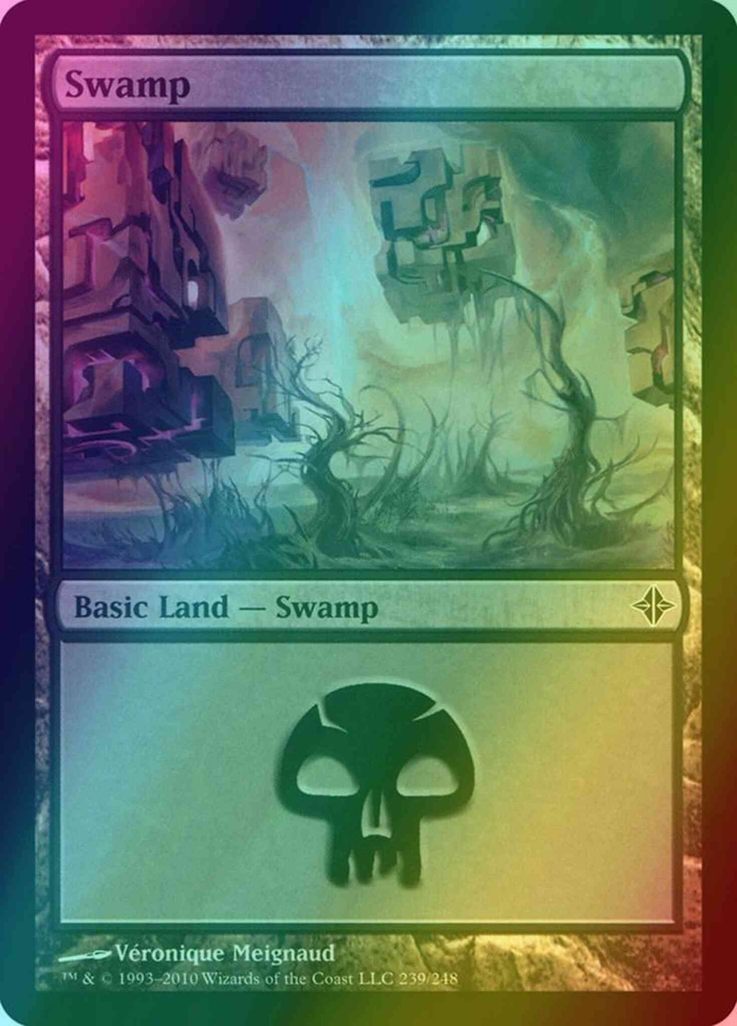 Swamp [239] [Rise Of The Eldrazi] [Foil]