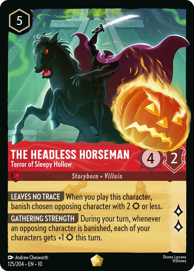 The Headless Horseman - Terror of Sleepy Hollow - 125/204 [Whispers in the Well] [Non-Foil]
