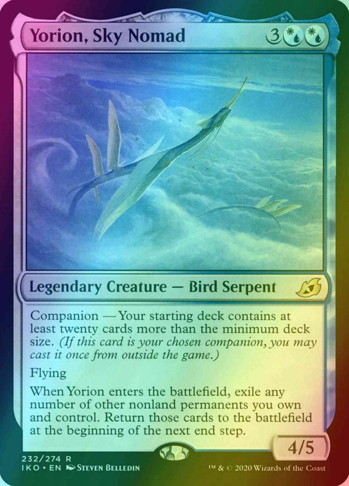 Yorion, Sky Nomad [232] [Ikoria: Lair of Behemoths] [Foil]
